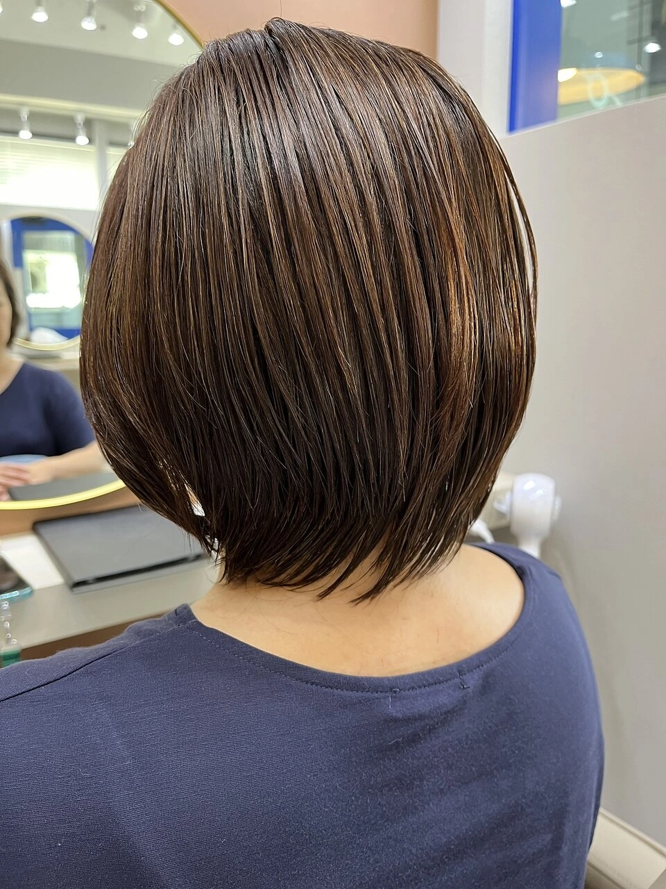 a-o花咲町 すっきりしたショートボブ